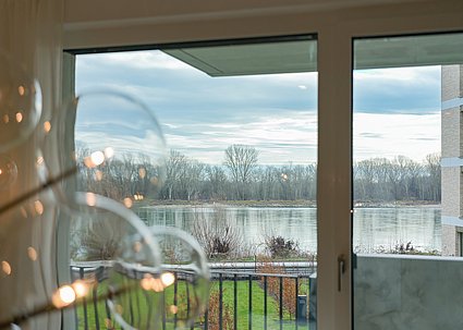 Ausblick auf den Rhein